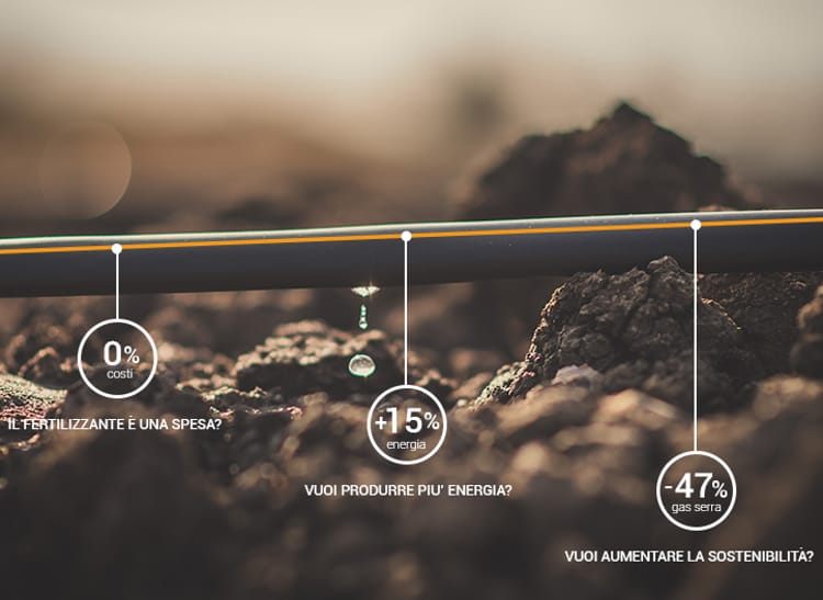 Hai un biodigestore e vorresti fertirrigare la tua coltura a impatto zero?