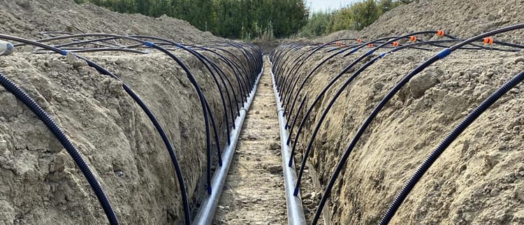 Installazione di un impianto di irrigazione